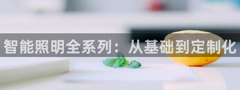 云顶集团网站多少：智能照明全系列：从基础